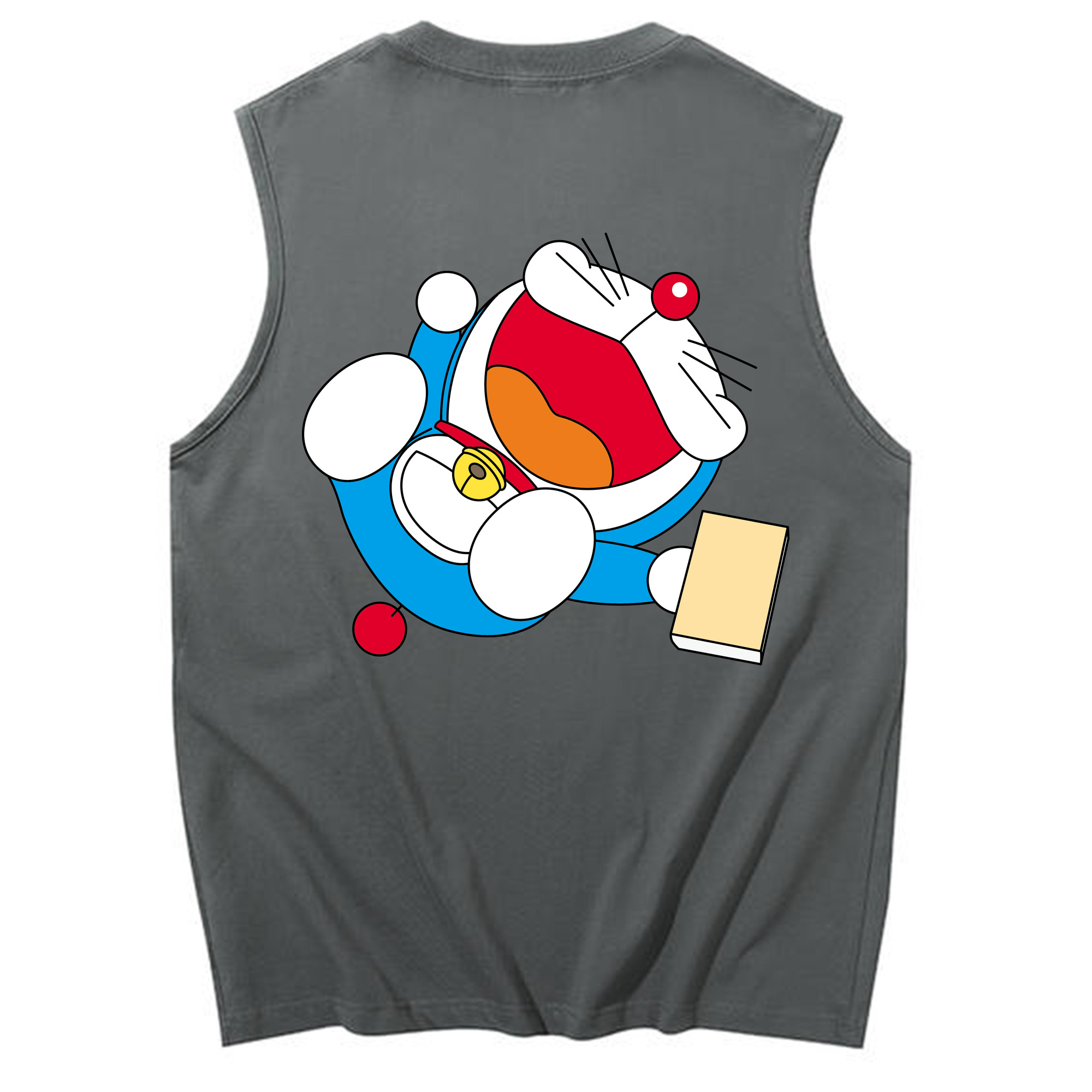 （画像用） ドラえもん Doraemon コットン100％タンクトップ（背面プリント）